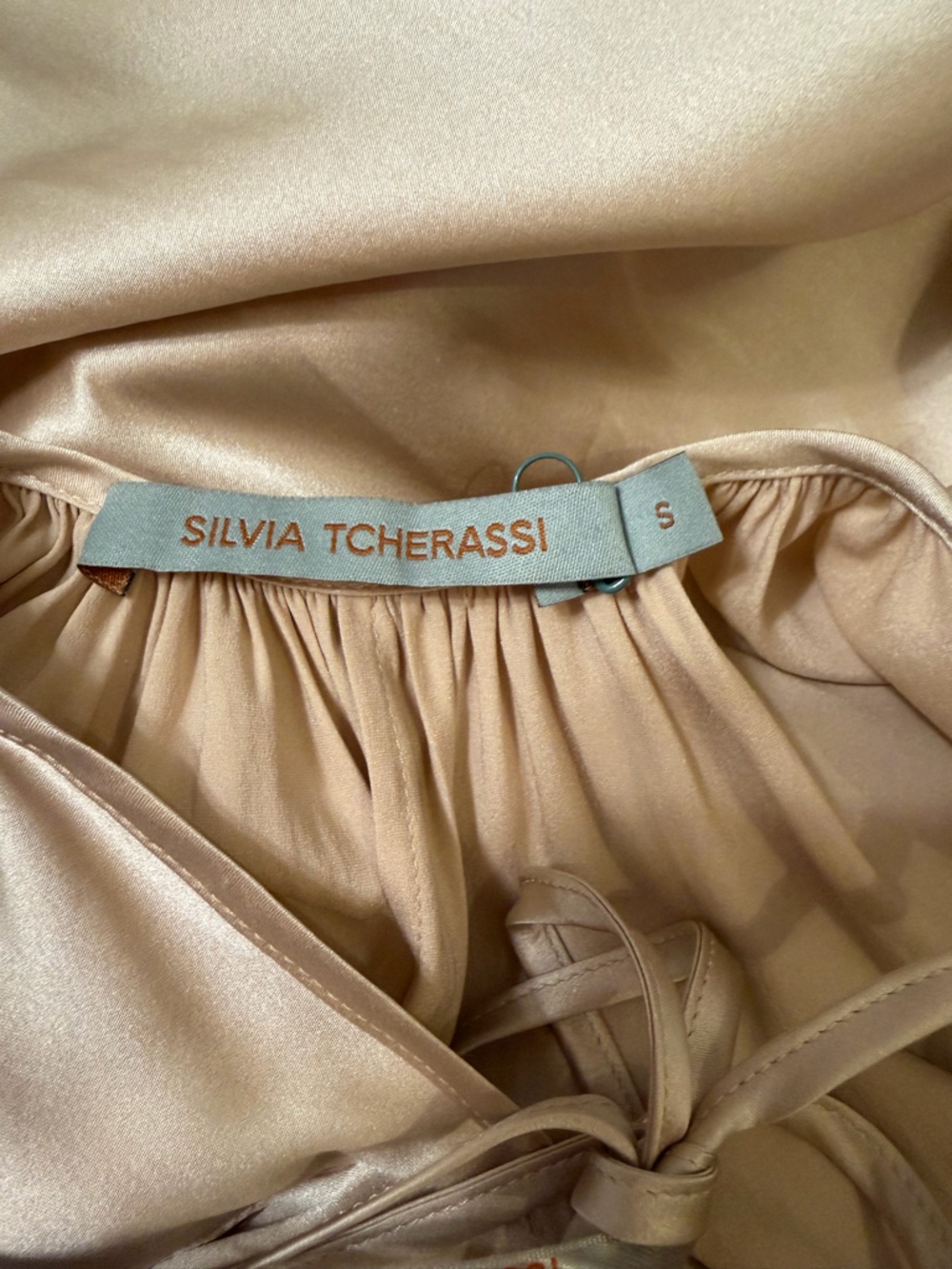Silvia Tcherassi Angelique Tiered Dress in Rose - Picture 9 of 12